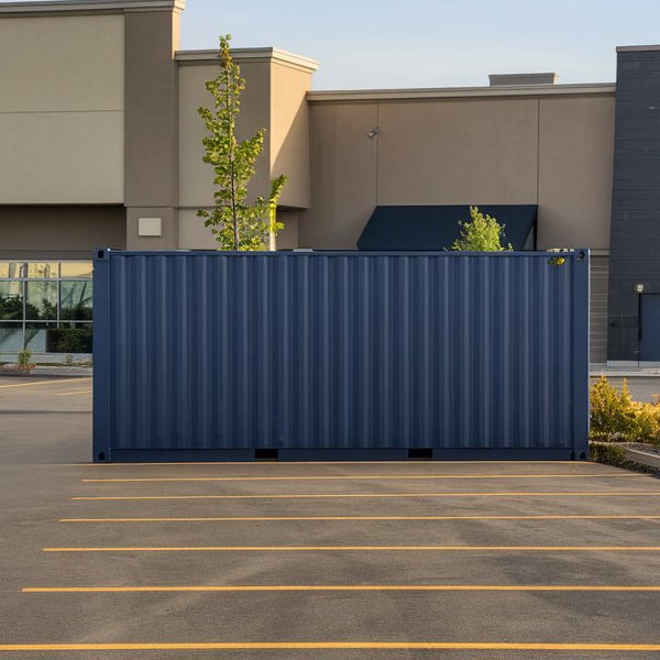 we can typically deliver a commercial storage container to your business location within a few days of placing your order
